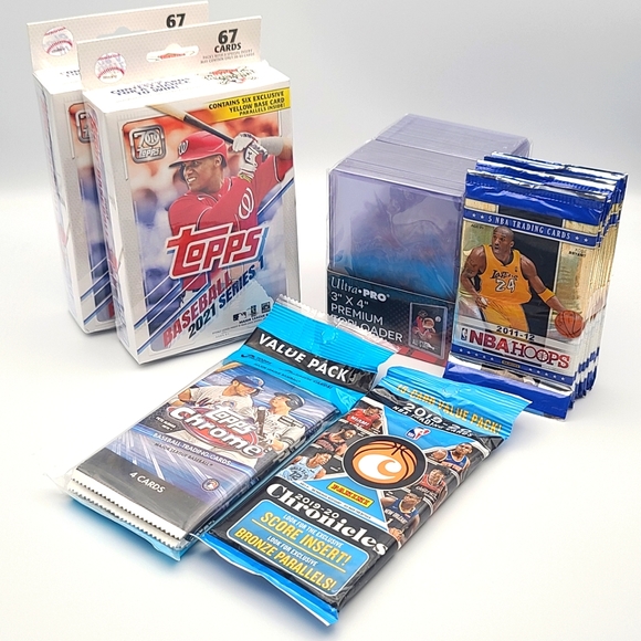 Trading Card Variety Box 📦 (NBA/MLB) - Picture 1 of 8